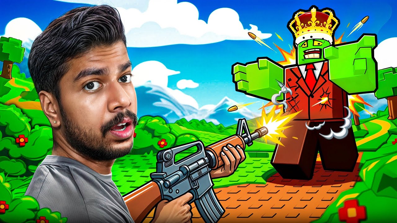 I Raise an Army to Defeat ZOMBIE KING in Roblox!!