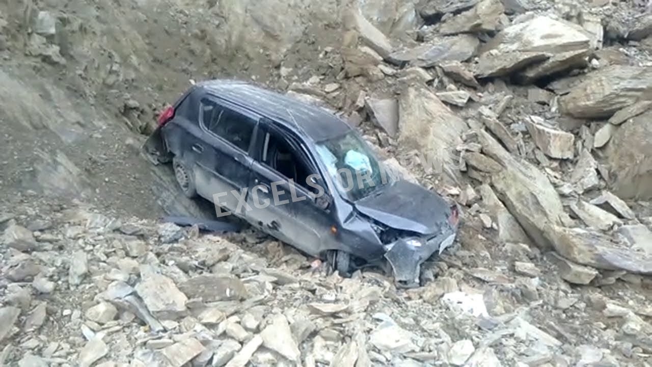 Ramban: 4 Injured As Car Rolls Down Into Gorge