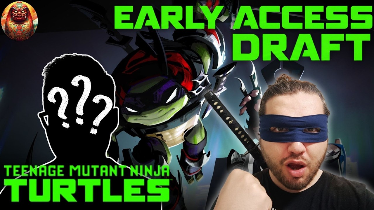I faced my IDOL STREAMER after drafting the NUTS DECK 🥷🐢🍕  | Early Access Streamer Event Draft