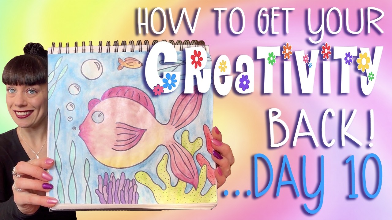 Day 10 of Getting My Creativity Back 🎨 Full-Length Paint With Me Session Using Watercolors 🖌️
