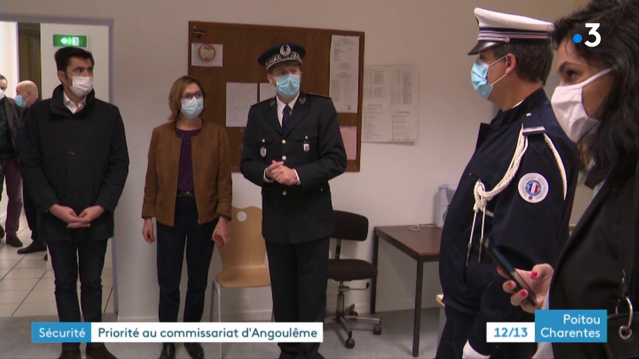 Angoul&ecirc;me : inauguration du commissariat de police