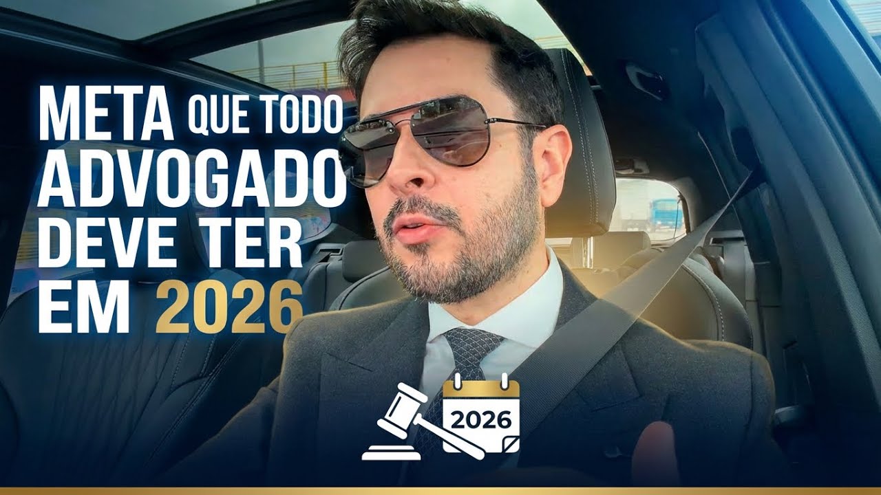 METAS NA ADVOCACIA EM 2026 | Robert Beserra | Eu Advogado