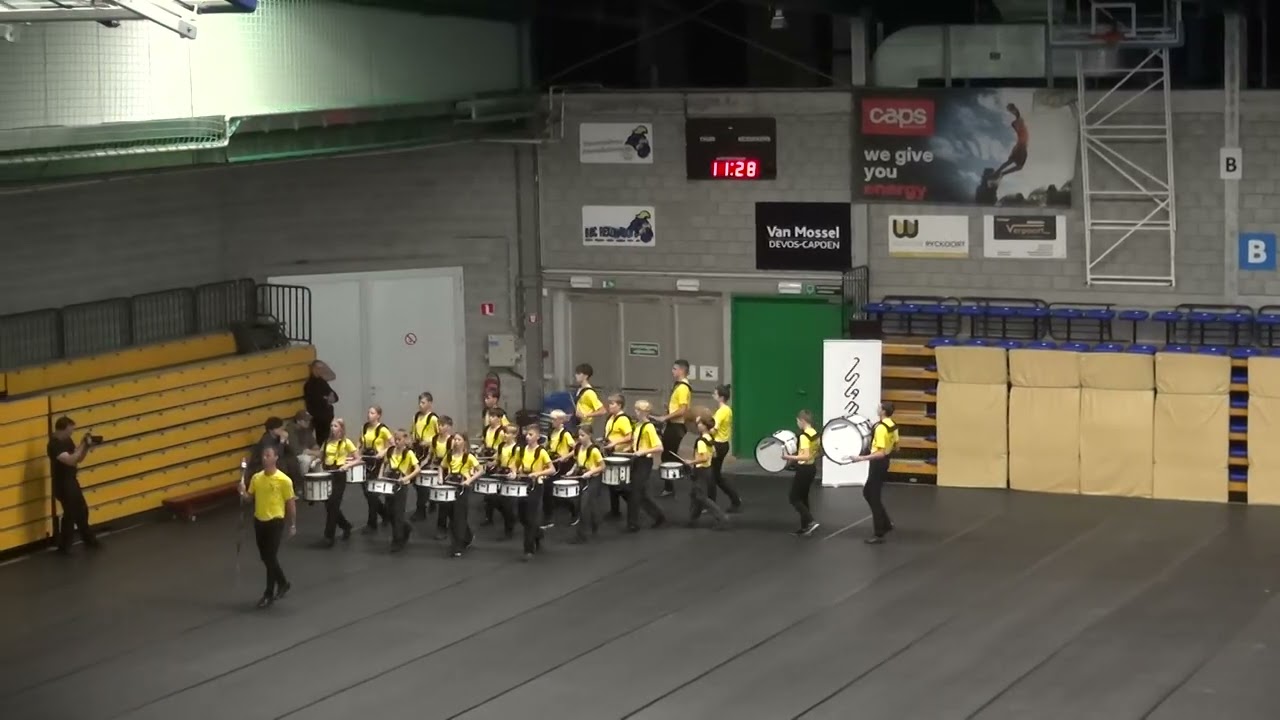 Jeugddrumband Sint-Huibrechts-Lille PIZZA PASTA 2025 Marswedstrijd VLAMO Wevelgem