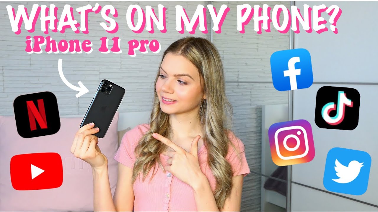 WHAT'S ON MY PHONE 2021💫