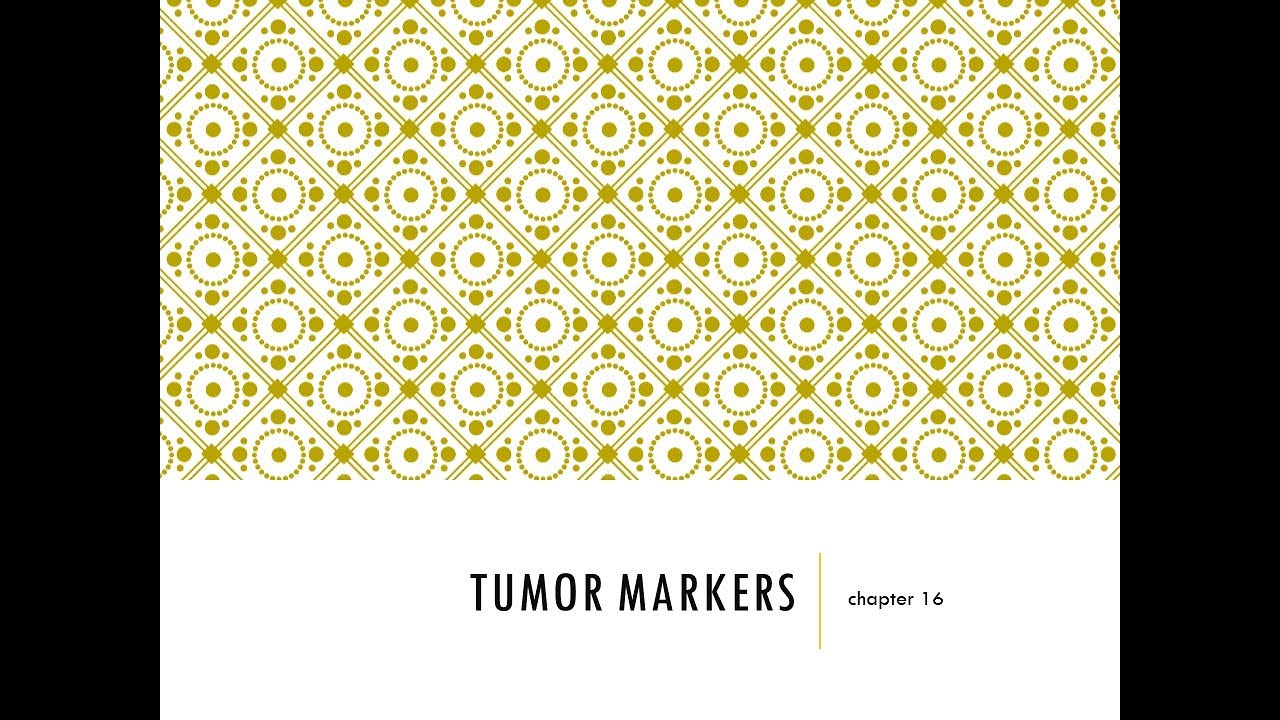 Clinical Chemistry 1 Tumor Markers