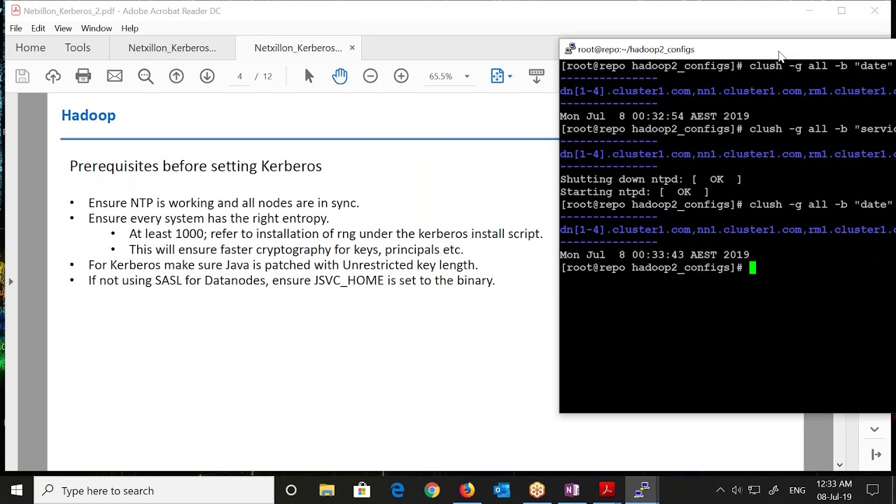Kerberos part2 - Installation and Configuration