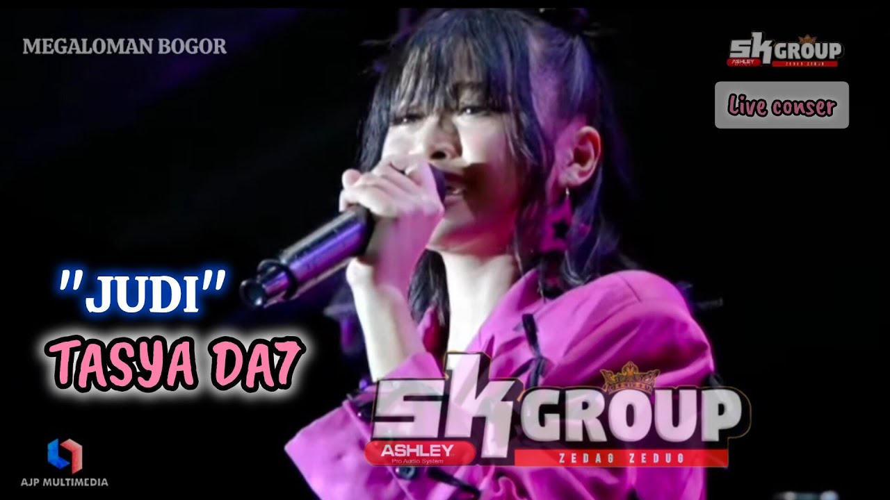 JUDI || TASYA ALLESIA DA7 || live konser bareng SK GROUP
