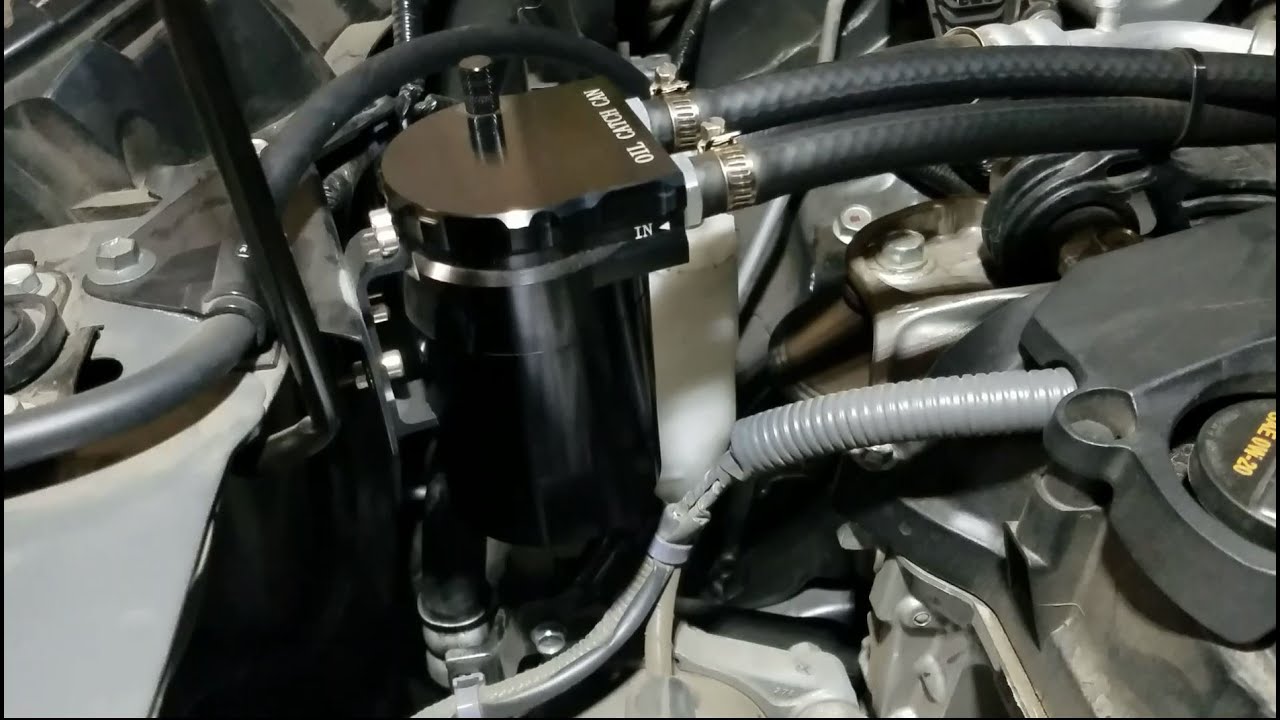 Install an oil catch can on a 2015-16 Honda CR-V