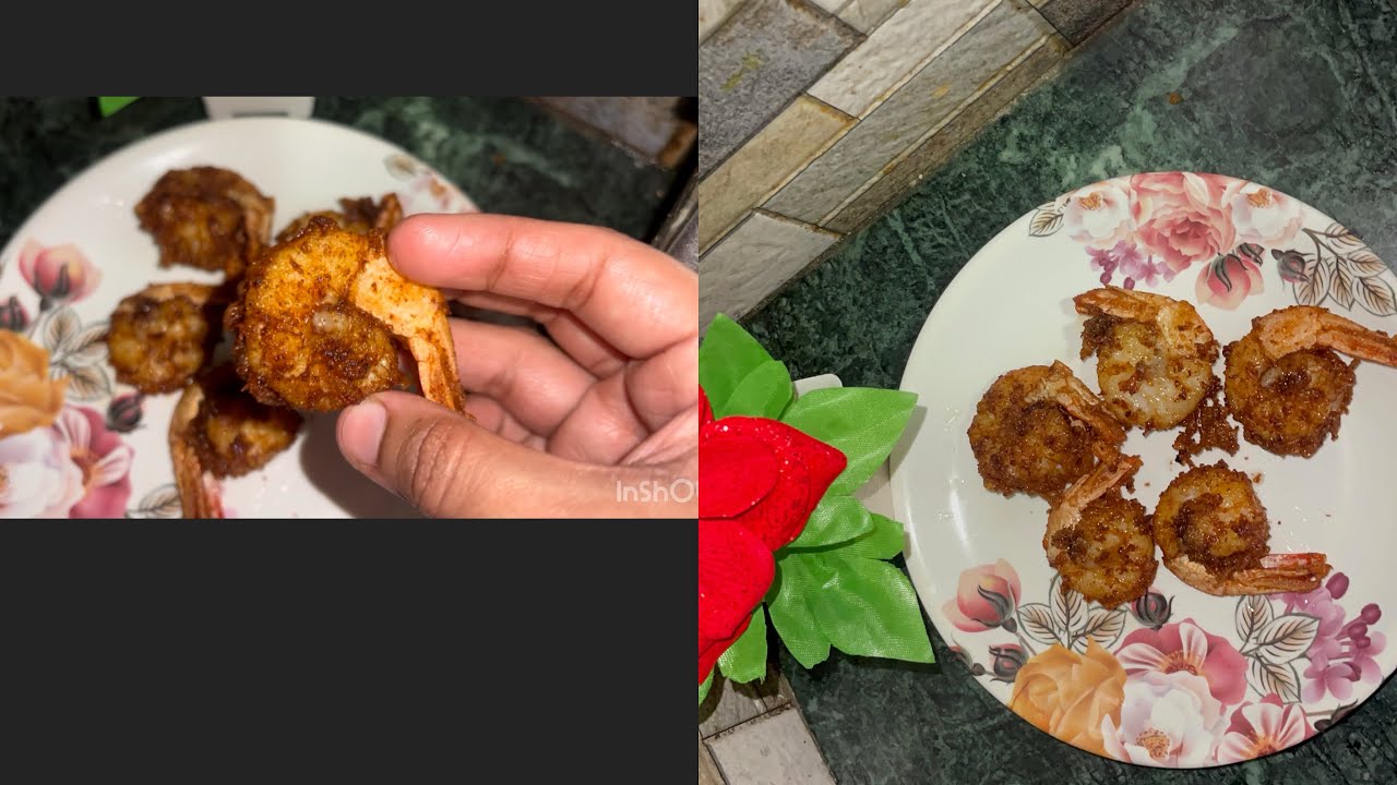 Crispy Prawns Fry |#seafoodrecipes #seafoodlover#cookwithmesanasayed #prawnsrecipes 
