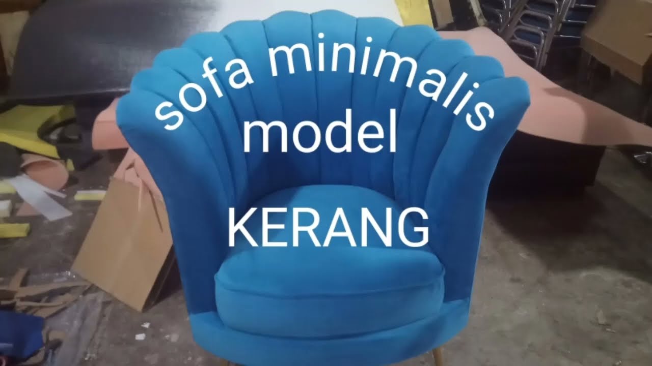 Sofa minimalis model kerang