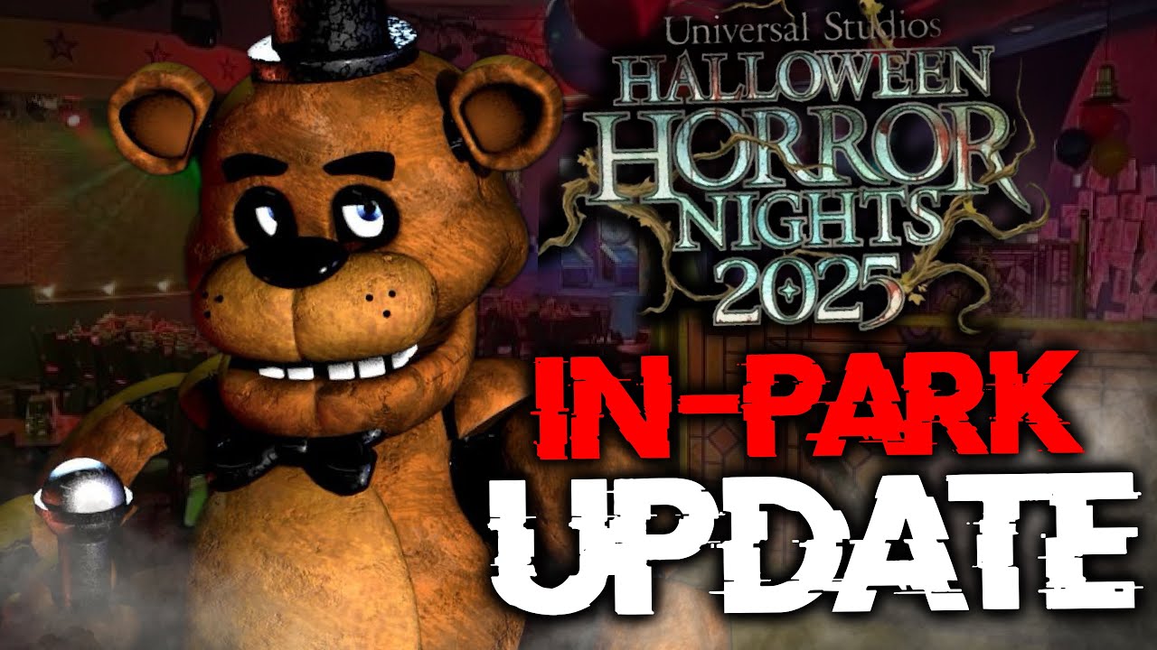 MINDBLOWING NEW DETAILS For Halloween Horror Nights 2025! (Terrifier, FNAF Pizzeria, HHN 34 UPDATE)