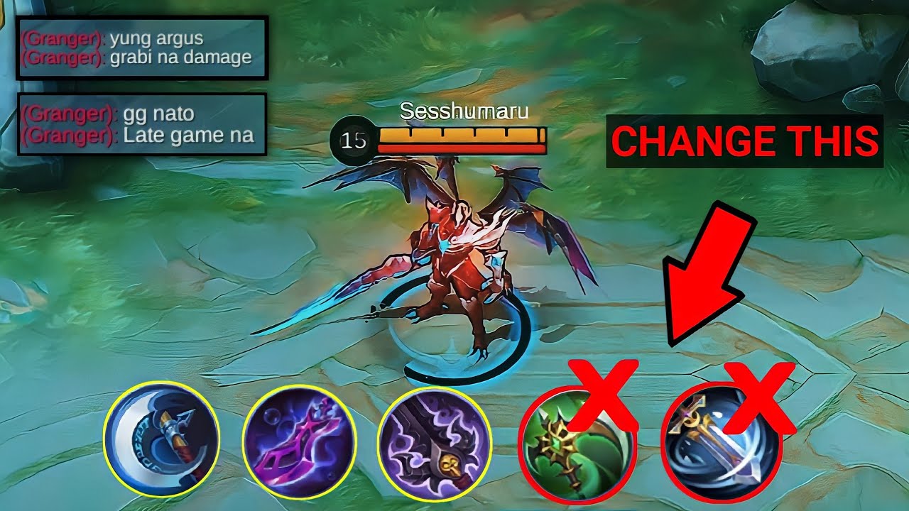 YOU MUST KNOW HOW TO CHANGE ARGUS BUILD IN LATE GAME!! | - MLBB