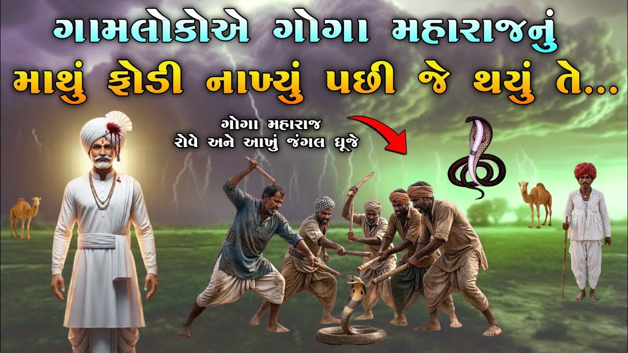 ગામલોકોએ ગોગા મહારાજનું માથું ફોડી નાખ્યું પછી જે થયું તે...| goga Maharaj no itihas