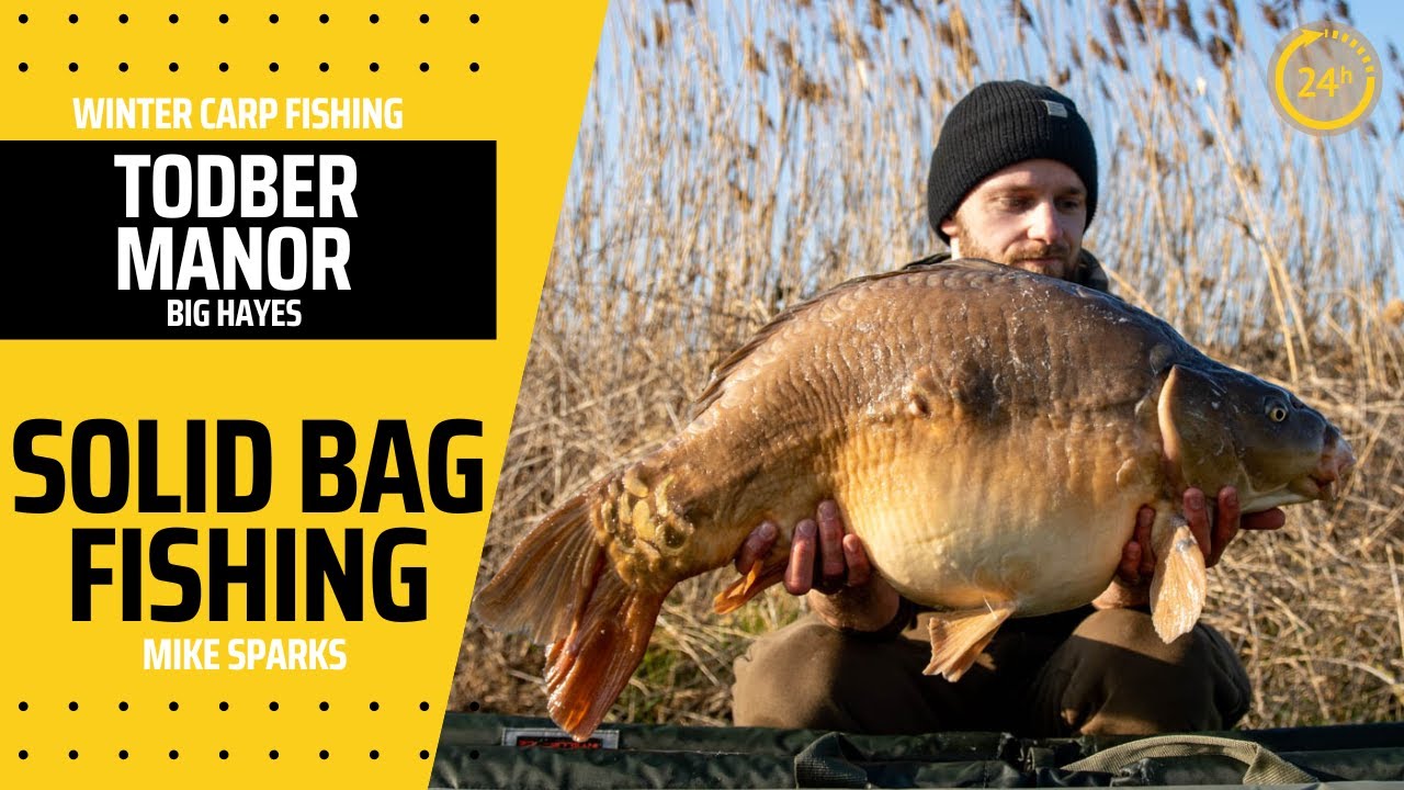 24hrs Winter Carp Fishing at Todber Manor Fisheries - Big Hayes - Solid Bag Fishing