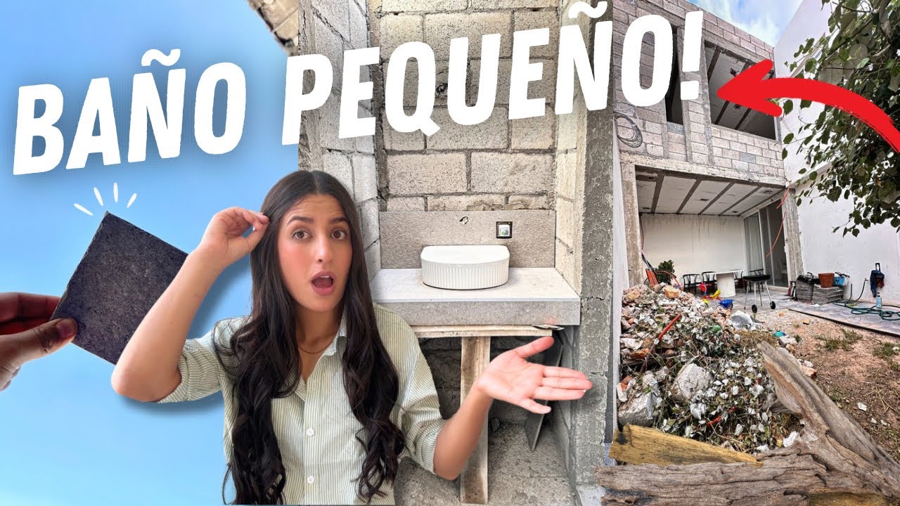 HERMOSO Y SIN GASTAR mucho ✅ Baño Pequeño 😱 Ale García