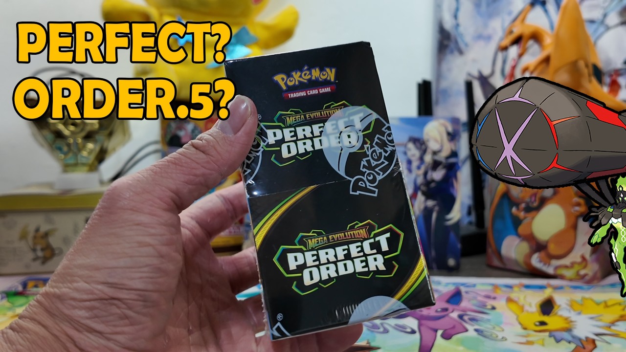 Открываю половину коробки Pokemon Perfect Order от ZYGA!