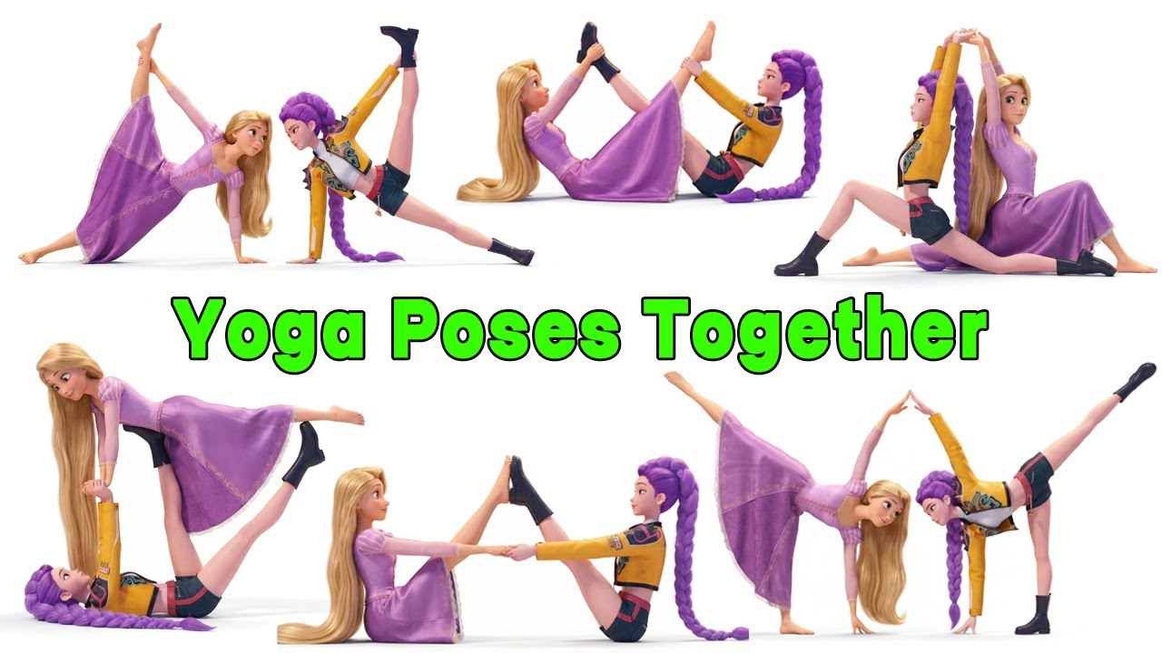 Best Partner Yoga Poses Together | Fun Kids Yoga Poses