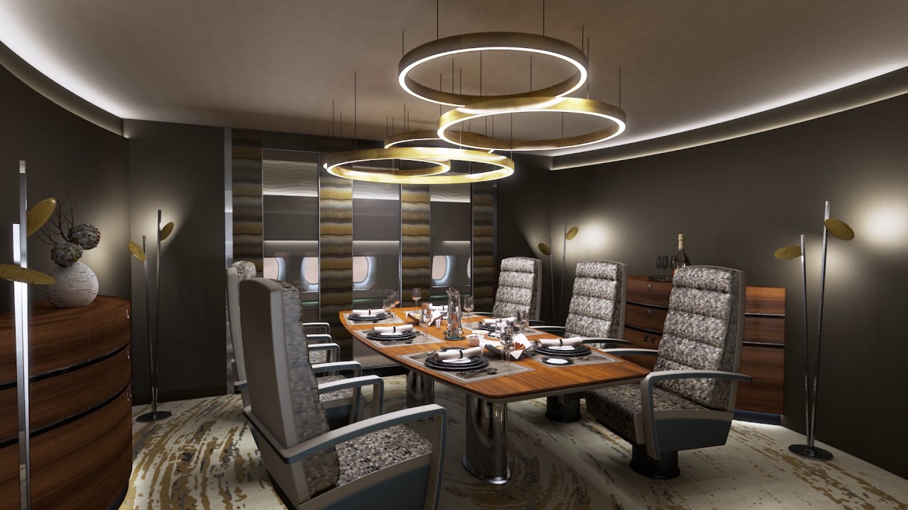 B777-300ER VIP Interior