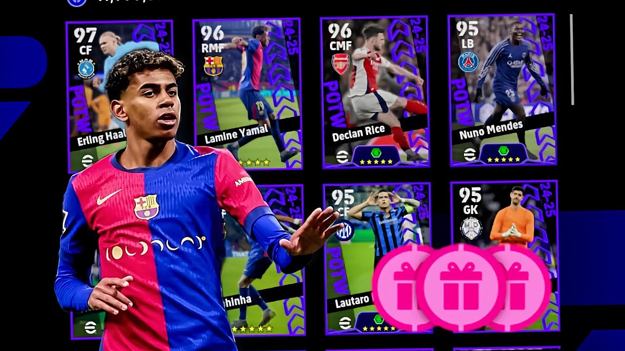 NEW FEATURED 😱😍 PLAYER REWARD & POTW UCL ENCORED PACK OPENING || EFOOTBALL 2025 MOBILE
