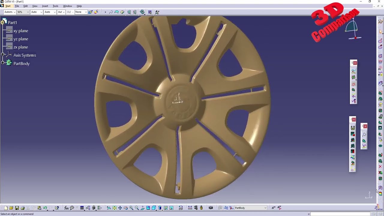Automate Reverse engineering in CATIA V5