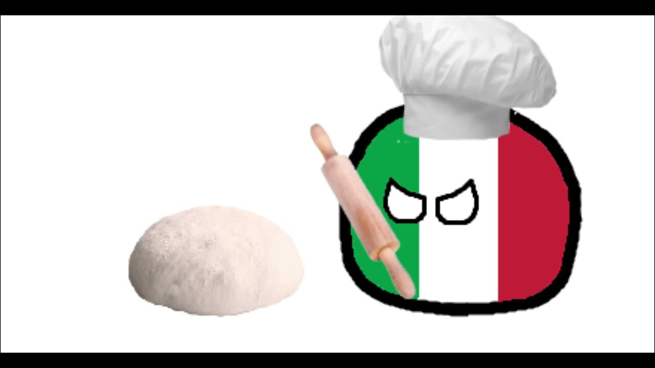 Italy make pizza XD *Countryball Animacje*