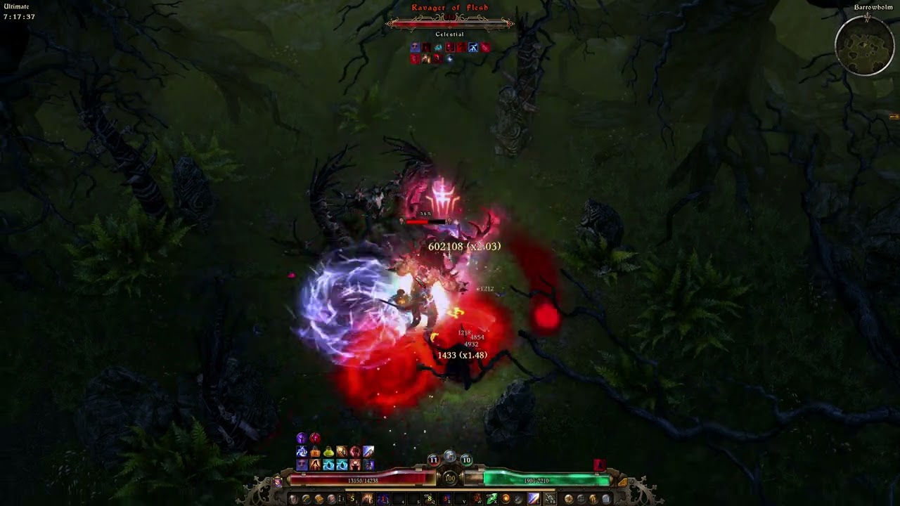 Kek-Trickster on Bleed vs Ravager (red) ~1:08 (1.2.1.6 PT v3)