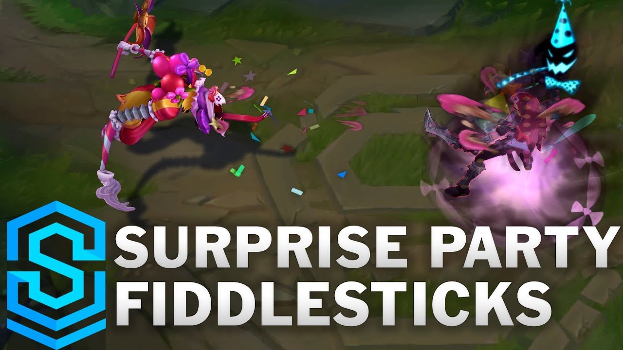 Surprise Party Fiddlesticks Skin Spotlight - Pre-Release - League of Legends