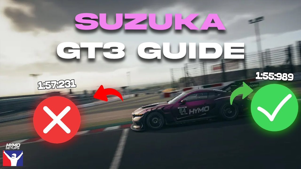 HOW TO DO SUZUKA IN iRacing | GT3 Track Guide & Tips