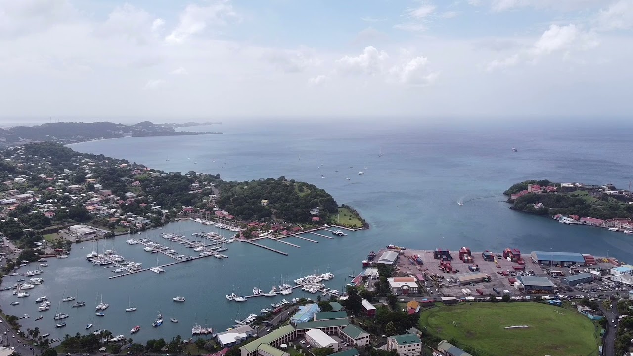 Saint George's Drone Flyover