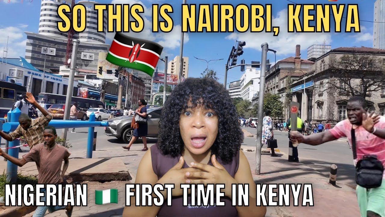 Как нигериец 🇳🇬 я не мог поверить, что это Найроби, Кения 🇰🇪