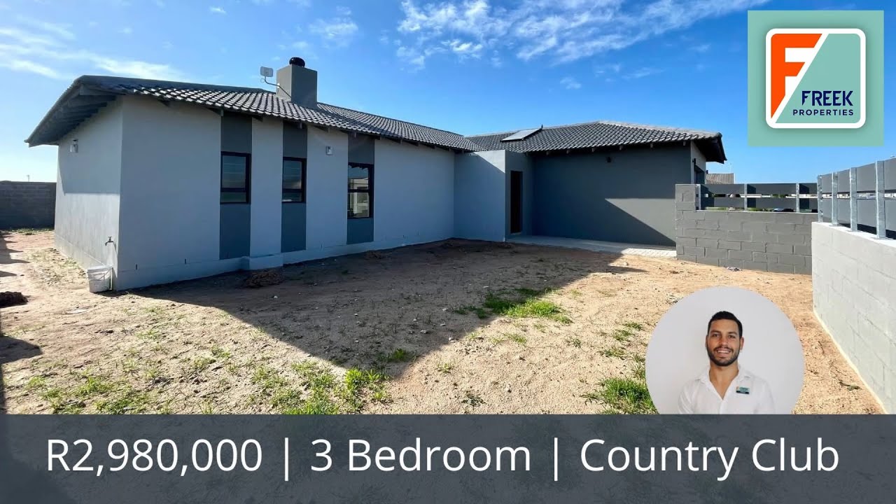 3 Bedroom House For Sale - Country Club - Langebaan