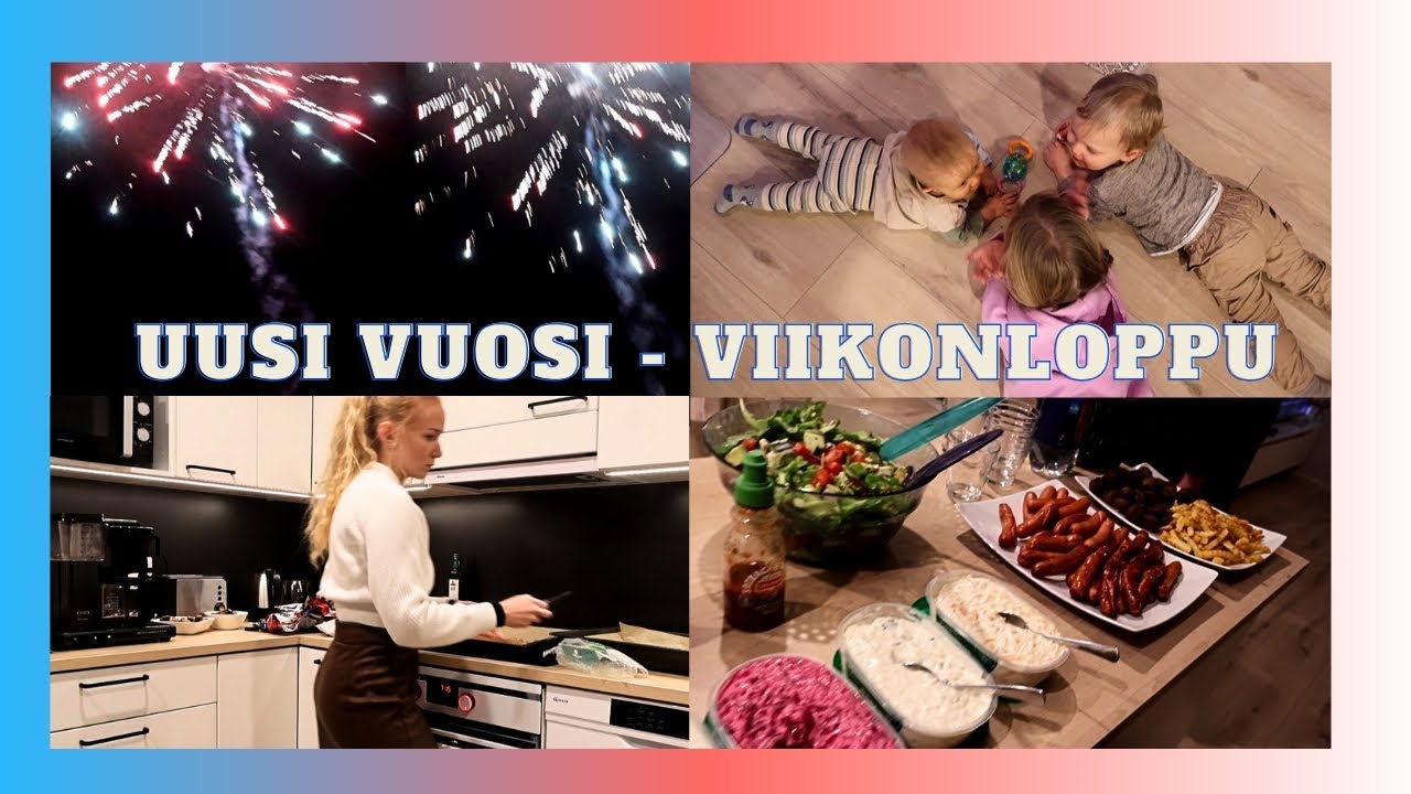 EMMI 💚 // hyvää ruokaa, kylästelyä, siivousta // miltä näytti meidän uudenvuoden aatto? ⭐