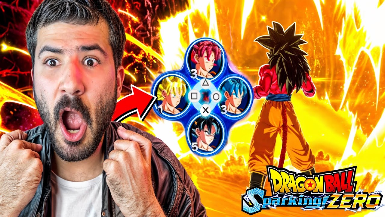 مود جميع تحولات غوكو💀🔥دراغون بول سباركينج زيرو | Mod All Goku Transformations DB Sparking Zero