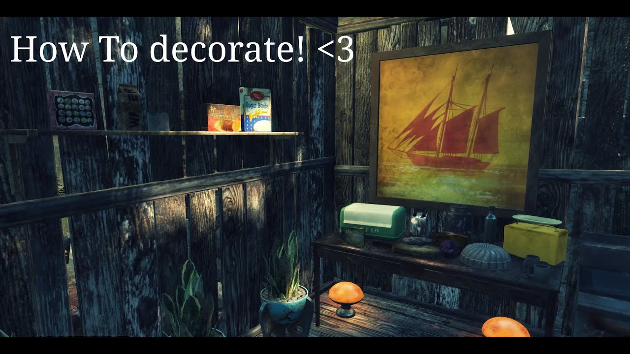 Fallout 4: Decorate with Junk Tutorial!