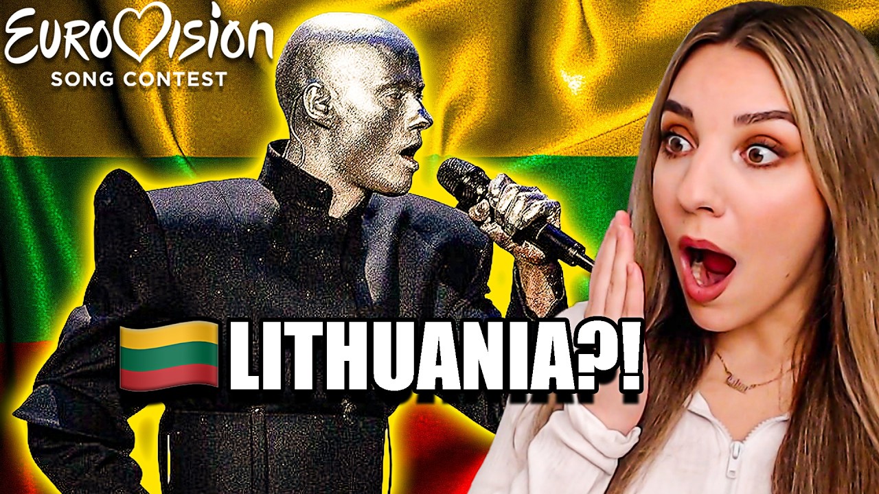 REACTING TO LITHUANIA EUROVISION 2026 🇱🇹 | LION CECCAH - S&Oacute;LO QUIERO M&Aacute;S