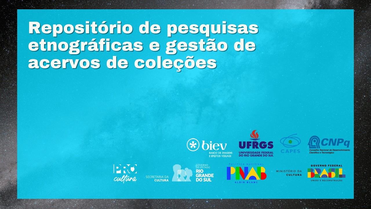 Webinário - Repositório de pesquisas etnográficas e gestão de acervos
