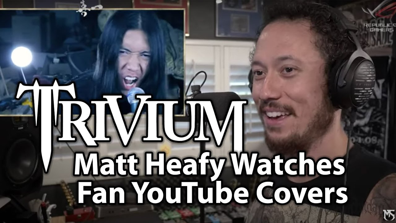 TRIVIUM's Matt Heafy Watches Fan YouTube Covers
