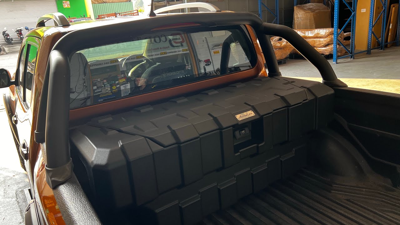 brand Aeroklas U-Tank box install at Navara Np300 #4x4 #aeroklas #aerobox #navara2021