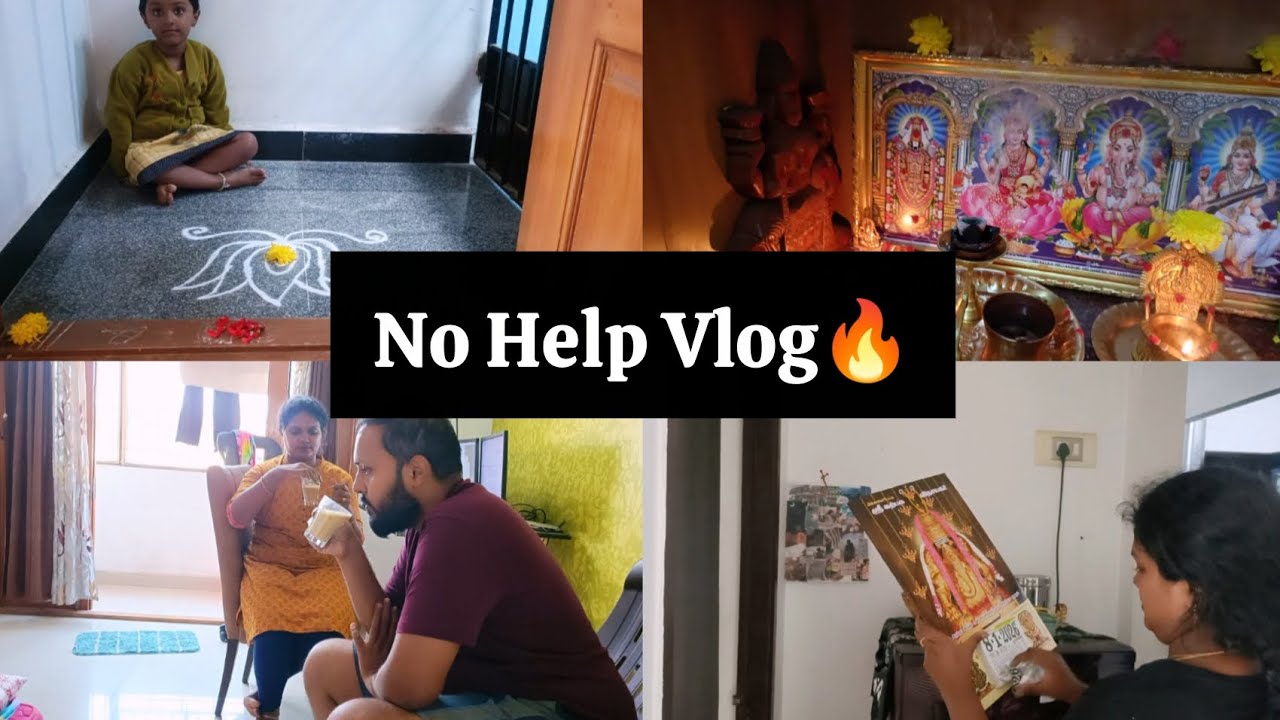 No Help Vlog | Managing Work, Home & My Kid Together in Tamil🔥✨