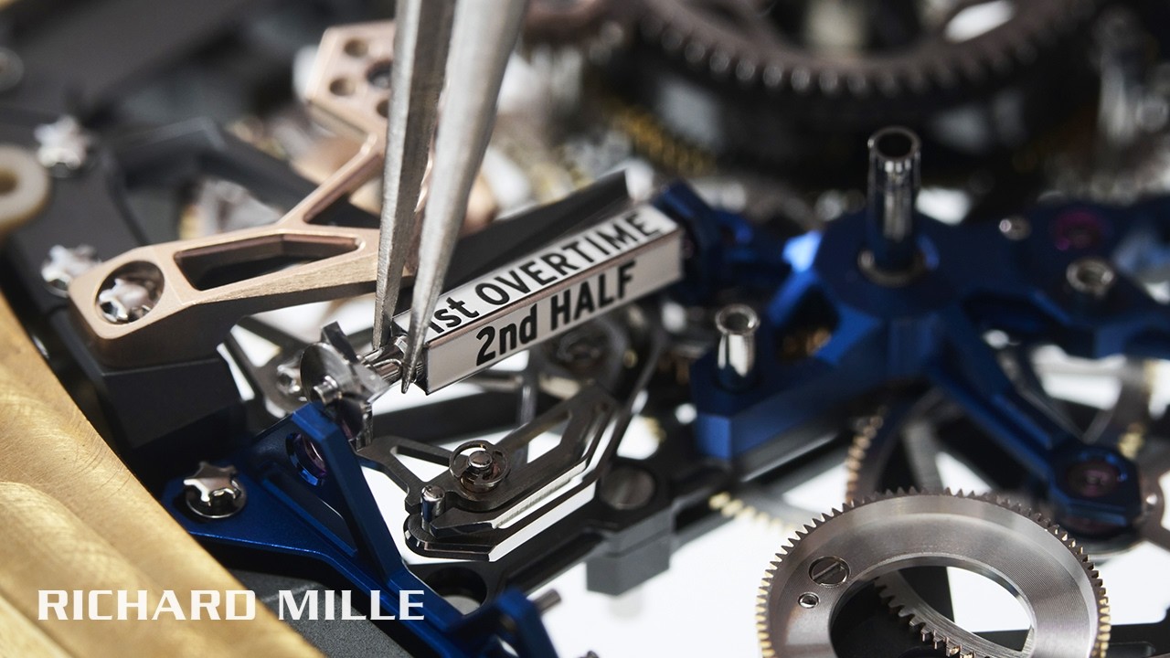 Complications of the RM 41-01 Tourbillon Flyback Chronograph Soccer — RICHARD MILLE