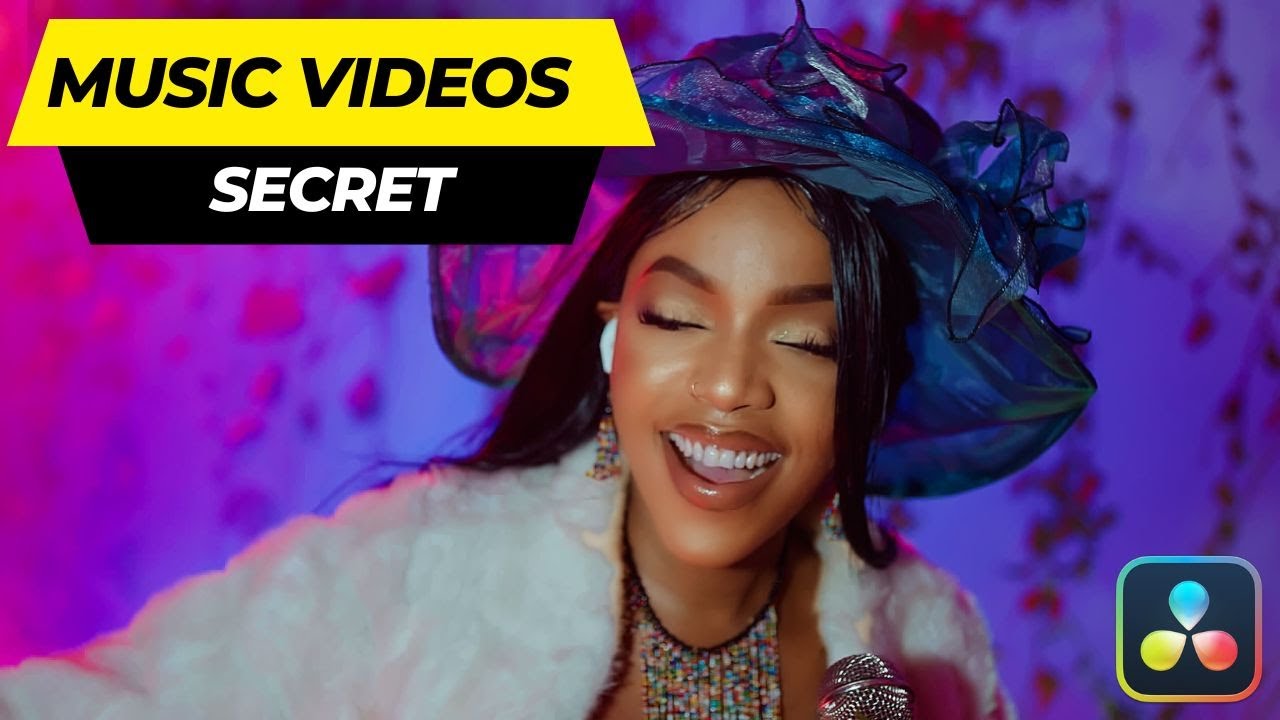 How to color grade music video the SECRET processing | Davinci resolve.