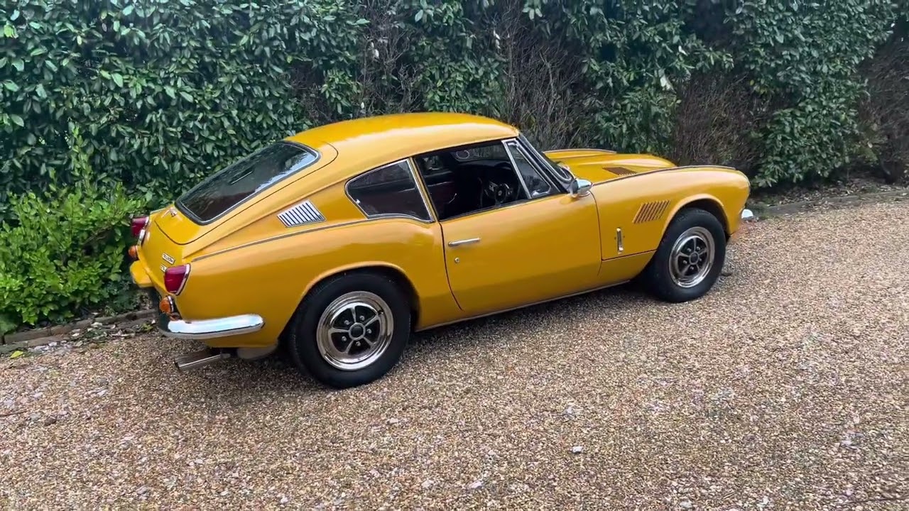 A stunning Triumph Gt6 in at Milestones