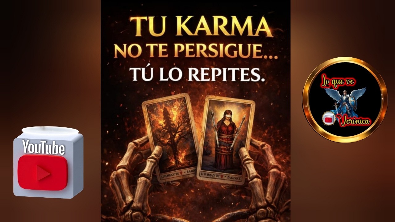 Tu Karma no te persigue.. tu lo repites| Lo que ve Verónica
