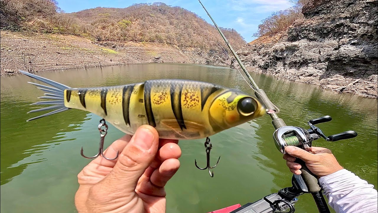 Buscando el Pescado MÁS GRANDE del Lago! | Pesca con Señuelos Gigantes