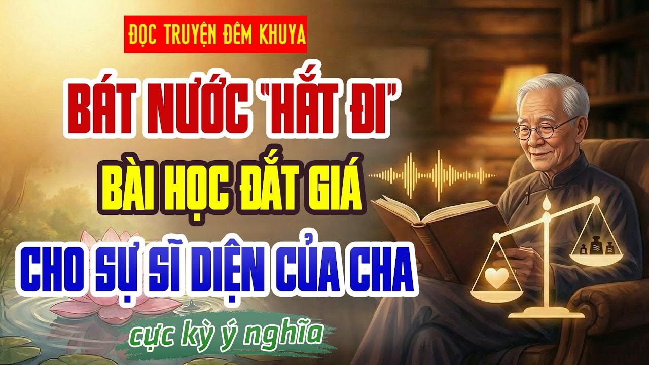 Ngẫm Chuyện Đời | Bát nước hắt đi: Bài học đắt giá cho sự sĩ diện của cha | Đọc truyện đêm khuya