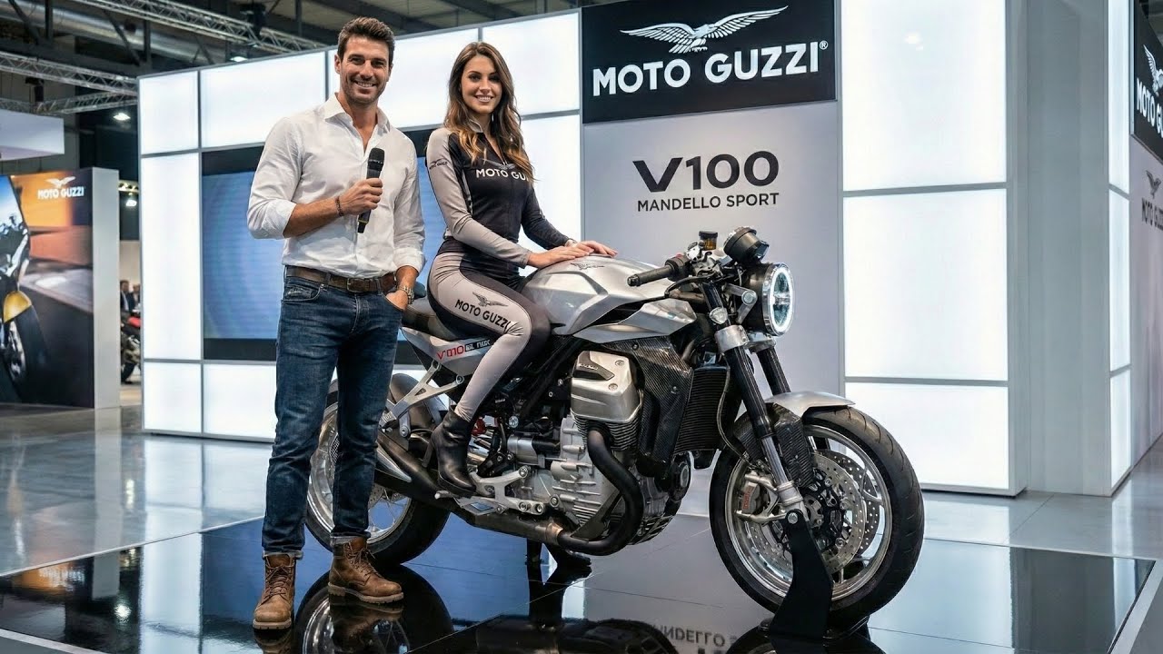 2026 NEW MOTO GUZZI V100 MANDELLO SPORT FINALLY INTRODUCED! – A TRUE NAKED BIKE IS HERE!!