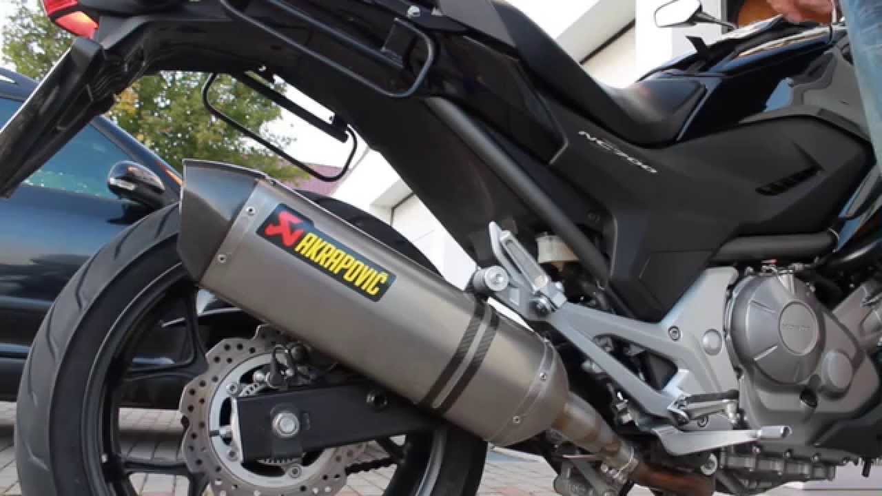 NC700X - Stock Exhaust vs. LeoVince vs. Akrapovic (*good Sound*)