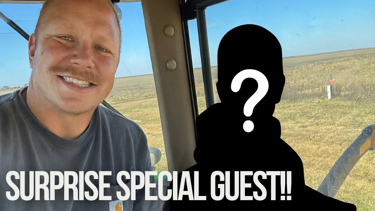Special Guest Joins Me for Cotton Harvest
