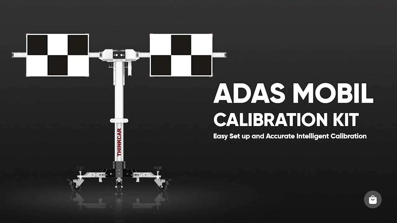 Thinkcar UK Adas calibration guide for our mobile ADAS frame