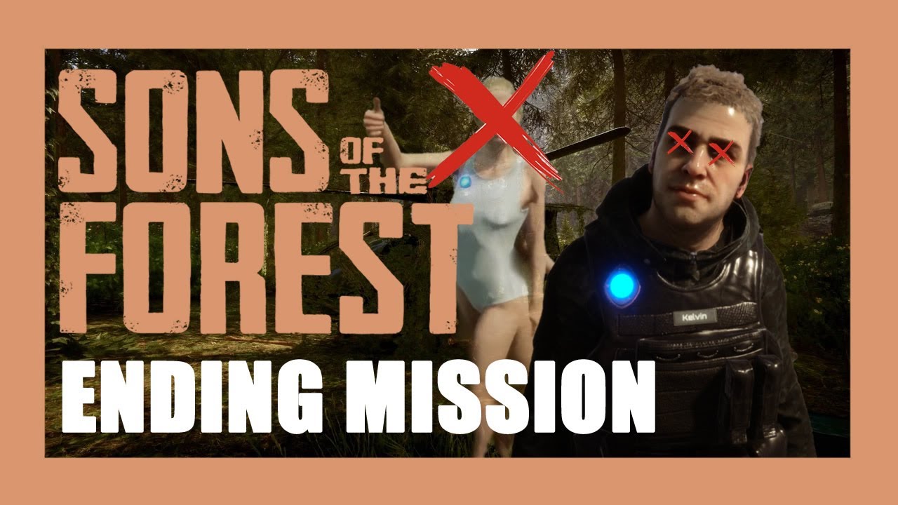 Sons of the forest ending - (Escaping the ISLAND!?) - NO COMMENTARY